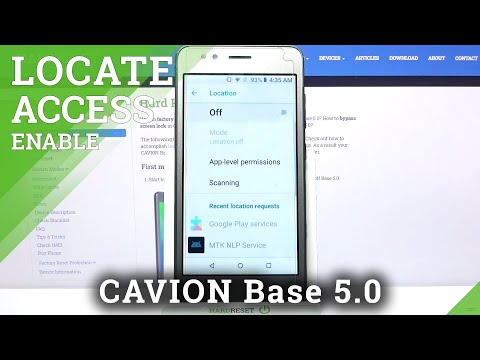 Turn Off Geolocation on CAVION Base 5.0 - Disable Location Mode