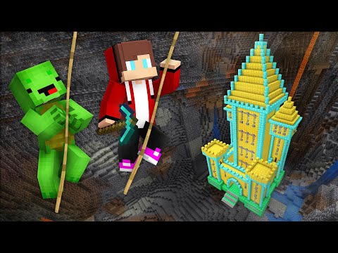 Mikey & JJ discover secret castle in Minecraft!