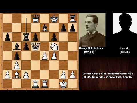Harry Nelson Pillsbury vs Lissek - Vienna (1902)