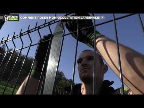 Jarditop - kit occultation 50m grillage rigide gris - kog50063_2