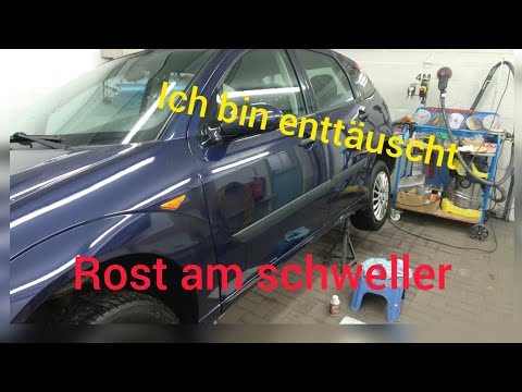 Ford Focus mk1| Rost am schweller entfernen |Schritt für schritt | Teil 1