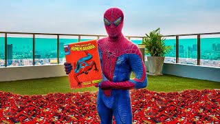 Download lagu COMPLETEI O ALBUM DE FIGURINHAS DO HOMEM ARANHA EM 24 HORAS mp3