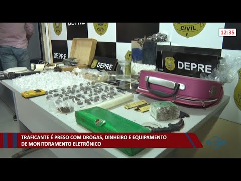 Traficante é preso com drogas, dinheiro e equipamentos 06 05 2021