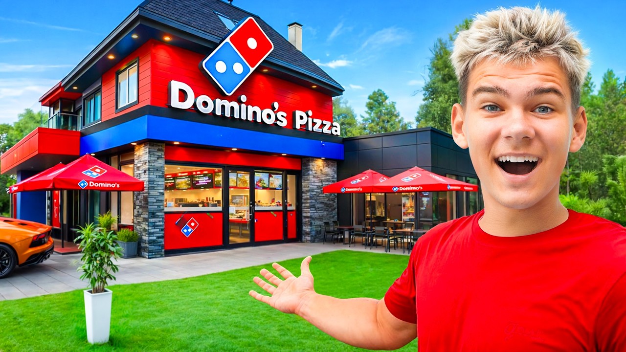 家をピザ屋に変えた！