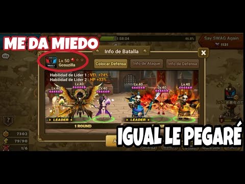 SUMMONERS WAR (ESP): SAY SWAG AGAIN Y EL TEMIBLE GOSUZILLA