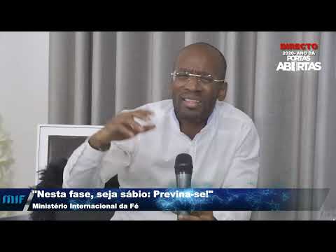 MIF Angola. Domingo de Celebração. (Culto Das 12 horas)"A Força da Sabedoria". 12 Jan 2020-Ano Da...