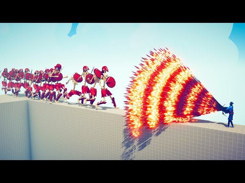 CAN 10x SKELETON GIANTS CROSS THE BRIDGE - Totally Accurate Battle Simulator TABS