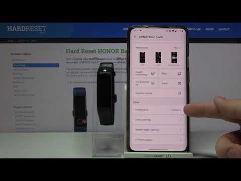 How to Allow Notifications in HONOR Band 5 – Notification Settings