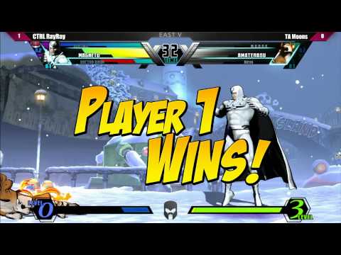 Curleh Mustache East 5 - UMVC3 - Losers Final - CTRL RayRay vs TA Moons