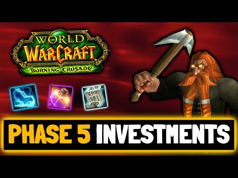 TBC Phase 5 Investments and Items to SELL NOW