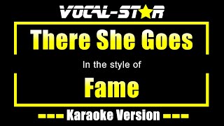 Fame - There She Goes | With Lyrics HD Vocal-Star Karaoke 4K