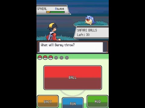 [Nintendo DS] Pokémon SoulSilver Walkthrough [56] - Safari Zone Water Object Pokémon