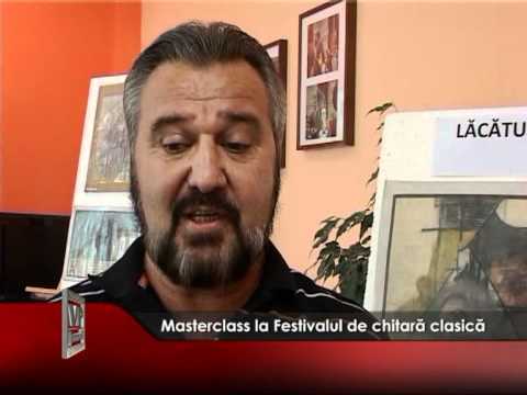 Masterclass la Festivalul de chitară clasică