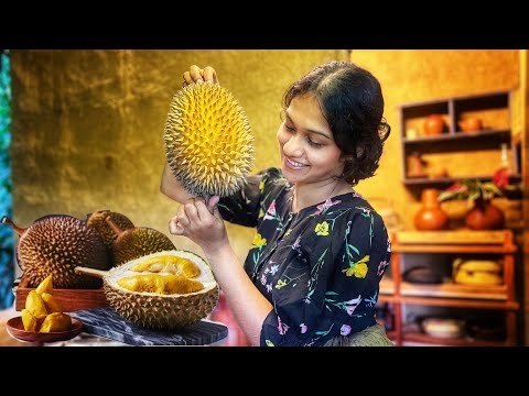 Durian Fruit Recipes ! Ice cream🍦 Milkshake🍹 & Seed Recipes 