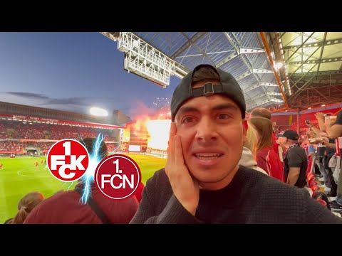 2.BUNDESLIGA gut PRÄSENTIERT +Pyroshow 🧨🤯 | 1.FC KAISERSLAUTERN vs 1.FC NÜRNBERG | Stadionvlog
