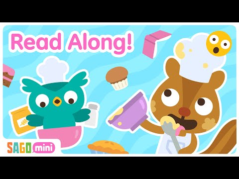 BAKING & COOKING Read Aloud for Kids 📖👨‍🍳 | Read Along Stories for Kids | Sago Mini School