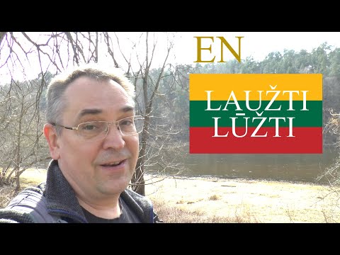 LITHUANIAN LESSON 211 - LAUŽTI, LŪŽTI