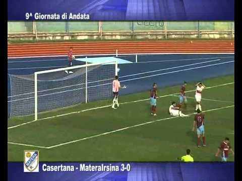 SERIE D - 2011/2012 Giornata 9^ Andata CASERTANA - IRSINA MATERA (3-0).