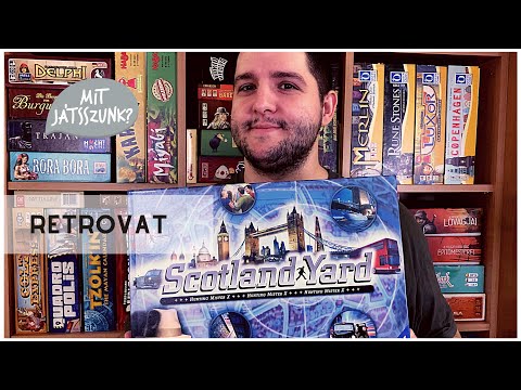 Scotland Yard Retrovat Játékbemutató - Mit Játsszunk?