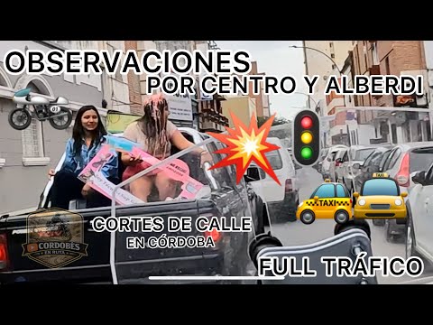 OBSERVACIONES EN EL CENTRO DE CÓRDOBA 🚦 MUCHO TRÁFICO, CALLES CORTADAS Y CAOS EN LA CIUDAD