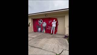 Garage Door Covers Wrap Halloween Collections - Decor Your Door