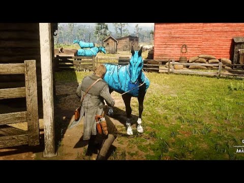 Arthur trying to catch a beautiful Horse - Red Dead Redemption 2 Gameplay