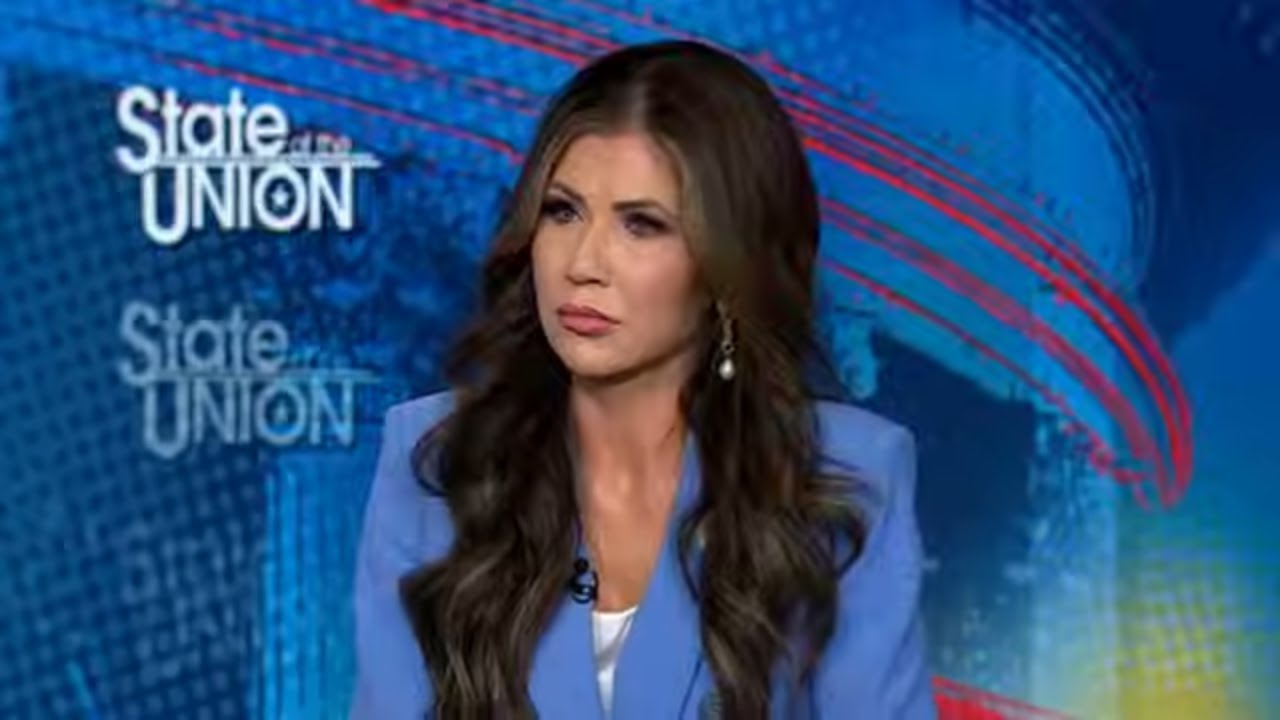 Homeland Security Secretary Kristi Noem on if she thinks Trump should get rid of FEMA