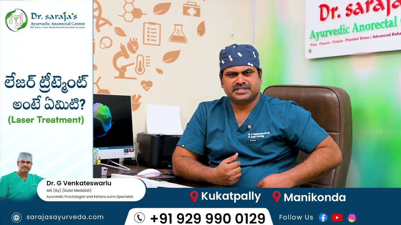 Advanced Laser Treatment for Piles, Fissures and Fistulas