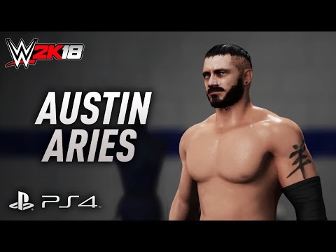 Austin Aries - WWE 2K18 PS4 CAW