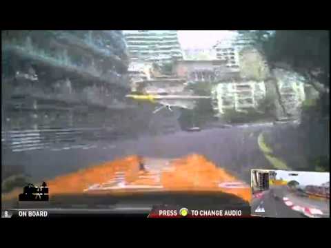 Paul Di Resta- Helmet-Cam in Monaco