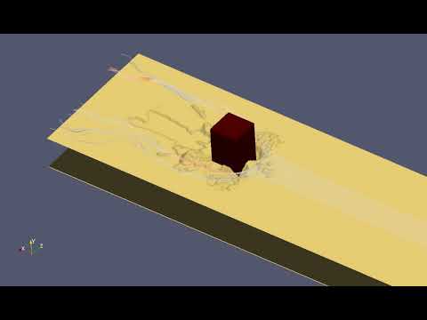 Scour of bridge pier