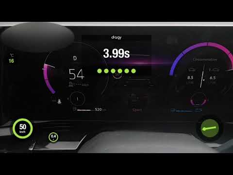 2023 Renault Espace E-Tech Hybrid 200 0 - 100 km/h acceleration