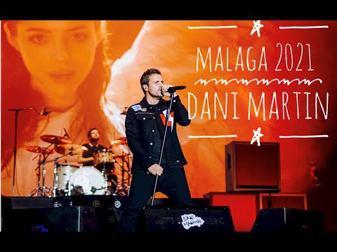 Dani Martin en concierto " Que caro es el tiempo" Málaga 2021.