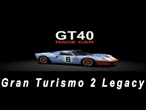 Gran Turismo 2 Legacy - Day 40/200: Ford GT40 Race Car '69