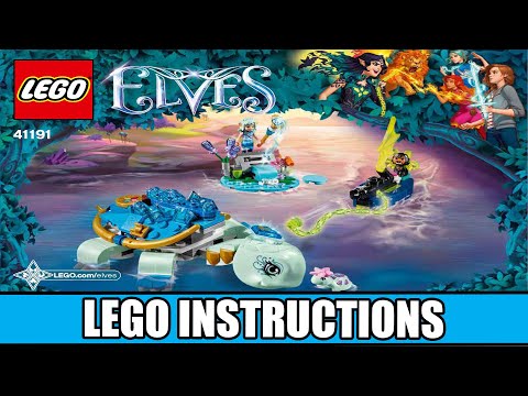 LEGO Instructions - Elves - 41191 - Naida & The Water Turtle Ambush