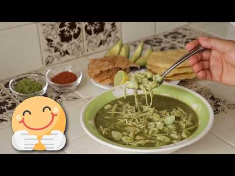 RECETA DE POZOLE VERDE DE POLLO