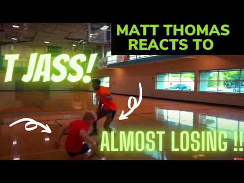 MATT THOMAS REACTING TO T JASS ALMOST LOSING HIS 1V1