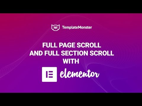 How to Decorate Your Website with One Page Scroll JetElements Tutorial