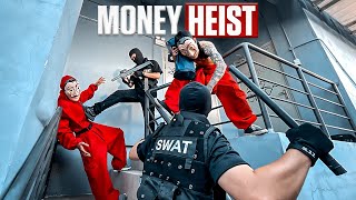 thumb for MONEY HEIST Vs POLICE In REAL LIFE Ll BAD FRIEND Ll FULL VERSION Epic Parkour Pov Chase