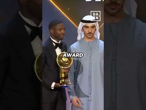 Ronaldo arrived late to the Globe Soccer Awards.😳🤩 Lamine Yamal wins three awards.🥶