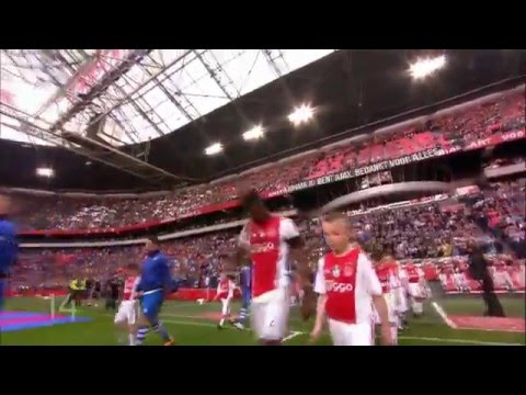 RESPECT for JOHAN CRUYFF  (Ajax vs Zwolle 2016)