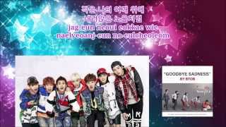 [Lyrics] BTOB - Goodbye Sadness - Sweet Family OST Part 1 [Han/Rom]