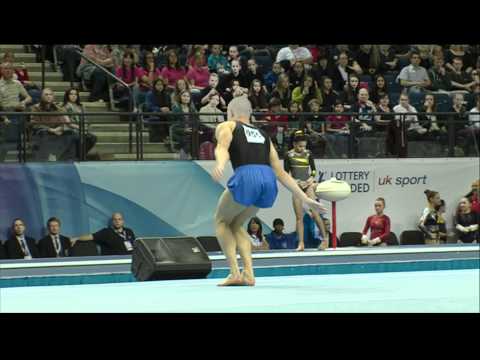 Frank Baines - Floor - British Championships 2012 - Apparatus Finals