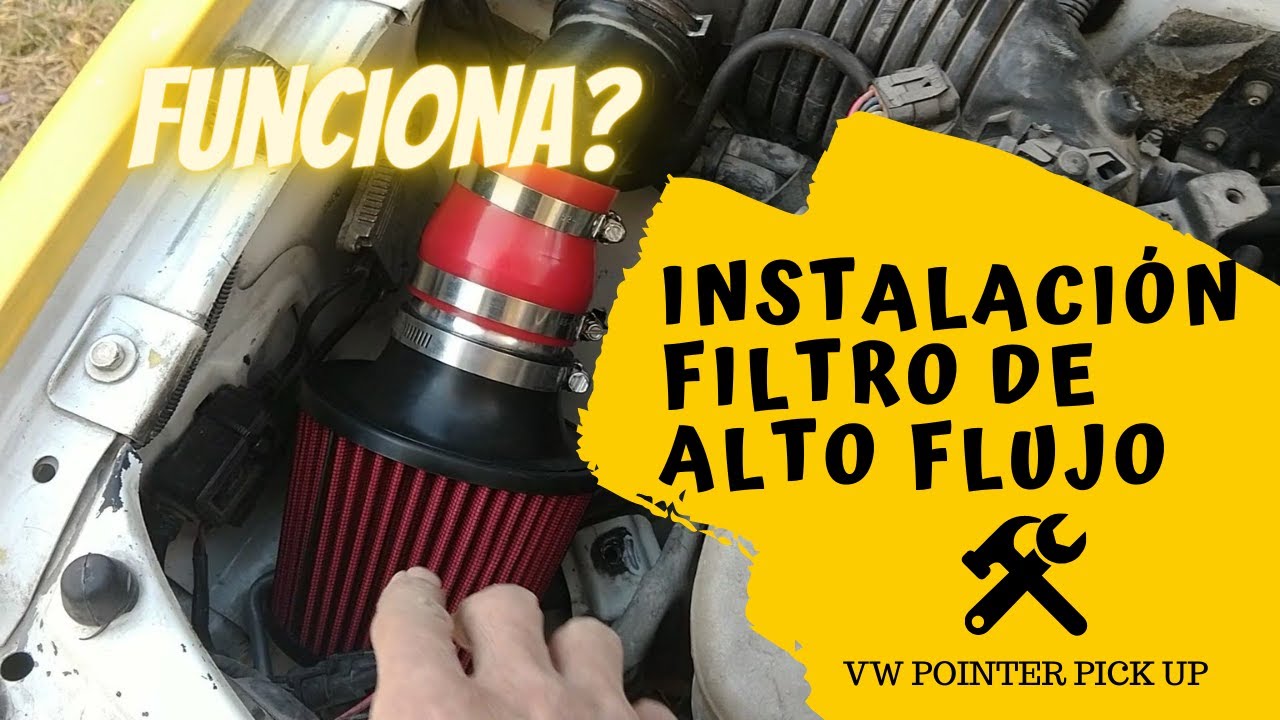 Instalamos Filtro de Alto Flujo | VW Pointer Pick Up | Pato Cantu