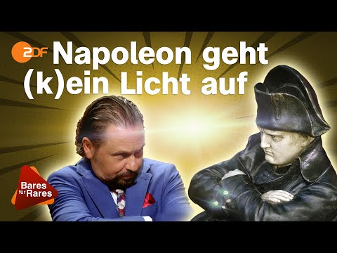 Seltene Sensation: Napoleon Keramik von Goldscheider erhellt Händlergesichter l Bares für Rares XXL