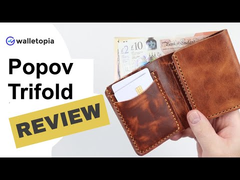 Popov Trifold wallet; amazing capacity, but too thick?