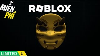 Cách lấy FREE ITEM UGC LIMITED mặt lạ quỷ màu vàng siêu ngầu !! #20