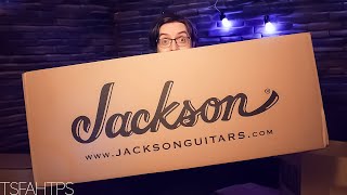 Video thumbnail for First Look - Jackson American Series Virtuoso HT by TheSuperFunAwesomeHappyTimePedalShow