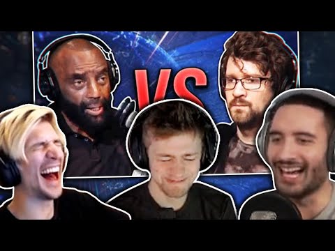 Streamers React to "WHAT A MESS... ft. Jesse Lee Peterson" by Destiny [ft. xQc, Nymn, Sodapoppin]