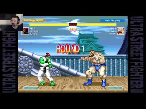 Ultra Street Fighter 2 1st Online MP pt68 - Gief vs. the OP Squad
